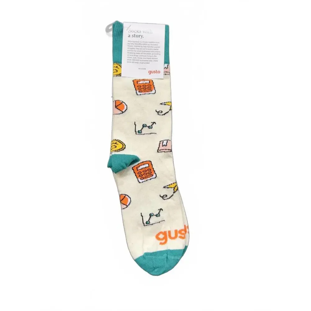 Gusto Men's Socks with Mathematics Theme - OS